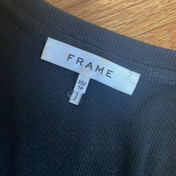 Frame Denim Black Silk Tank - Picture 2 of 4